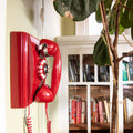 Red Wall Phone