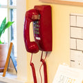 Red Wall Phone