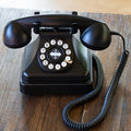Black Desk Phone